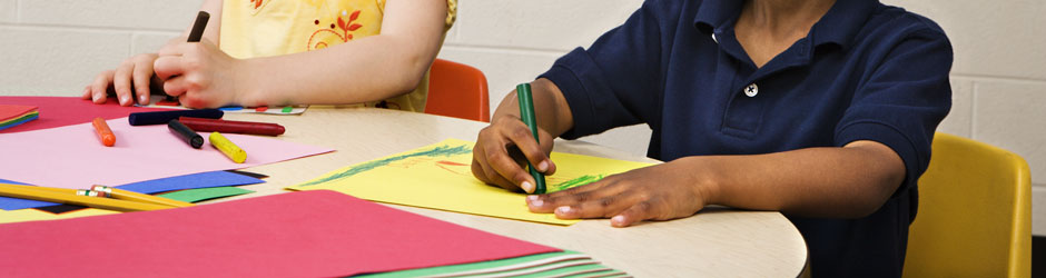 Village Montessori, Little Rock, AR - Students Drawing